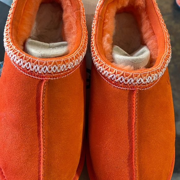 UGG Shoes - UGGS WOMEN TASMAN SLIPPER SANDALS - LIKE NEW - ORANGE -SIZE 11- SHOE BOX DAMAGED